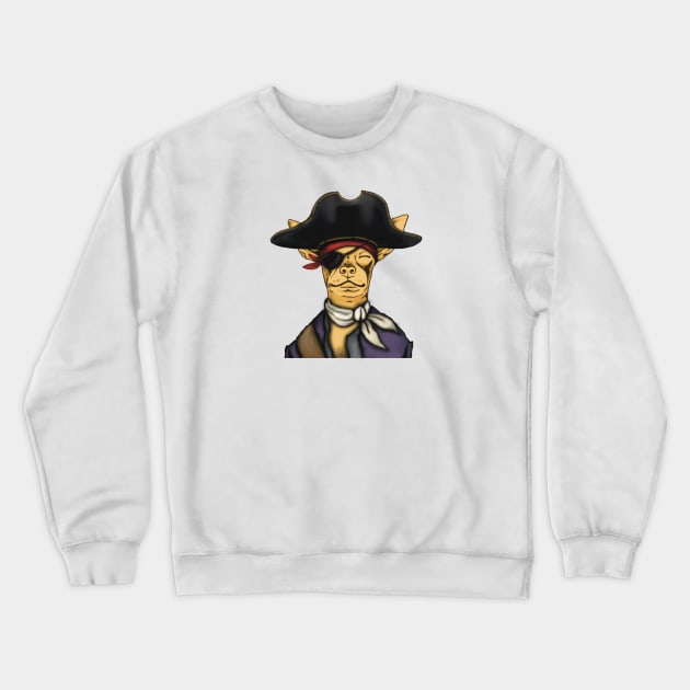 Pirates of the Chihuahua Crewneck Sweatshirt by DakiPukiTeeStudio